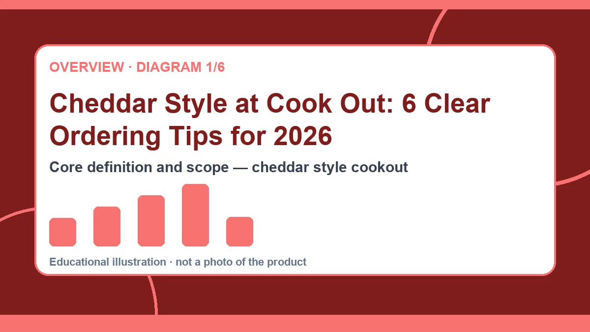 cheddar style cookout