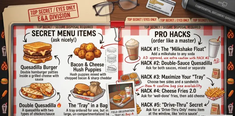 cook out secret menu